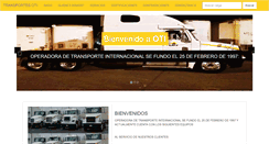 Desktop Screenshot of otitransport.com